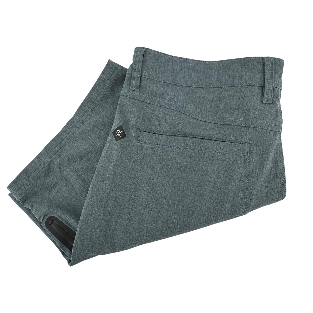 Roark Grey Hybrid Shorts Mens 32 Artifacts of Adventure Heathered Active Travel